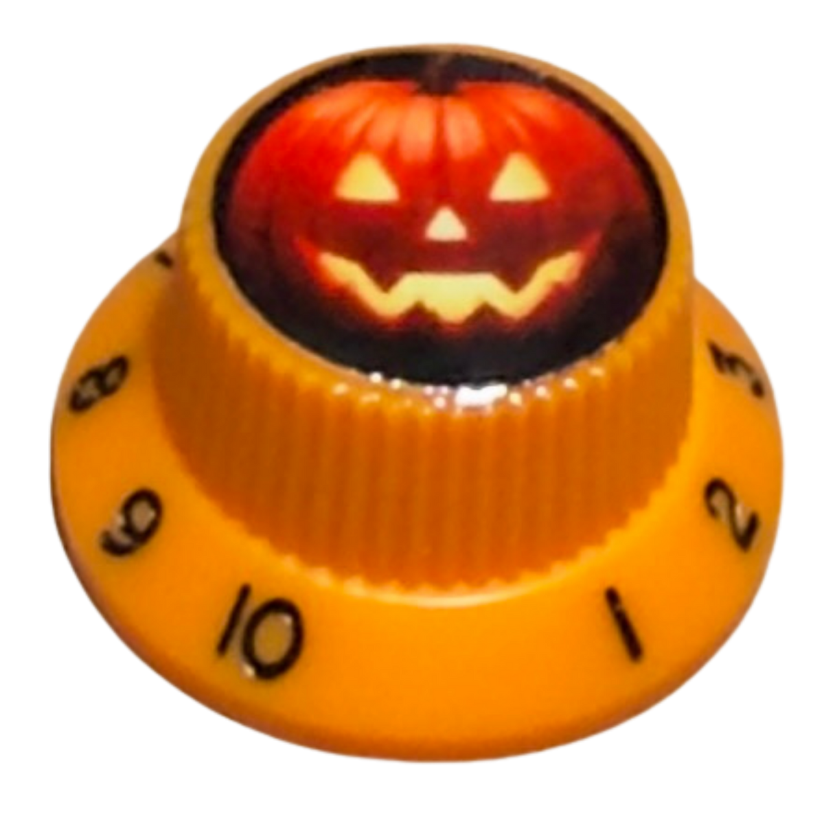 Custom Strums® Jack-o’-Lantern Strat-Style Knob (Single)