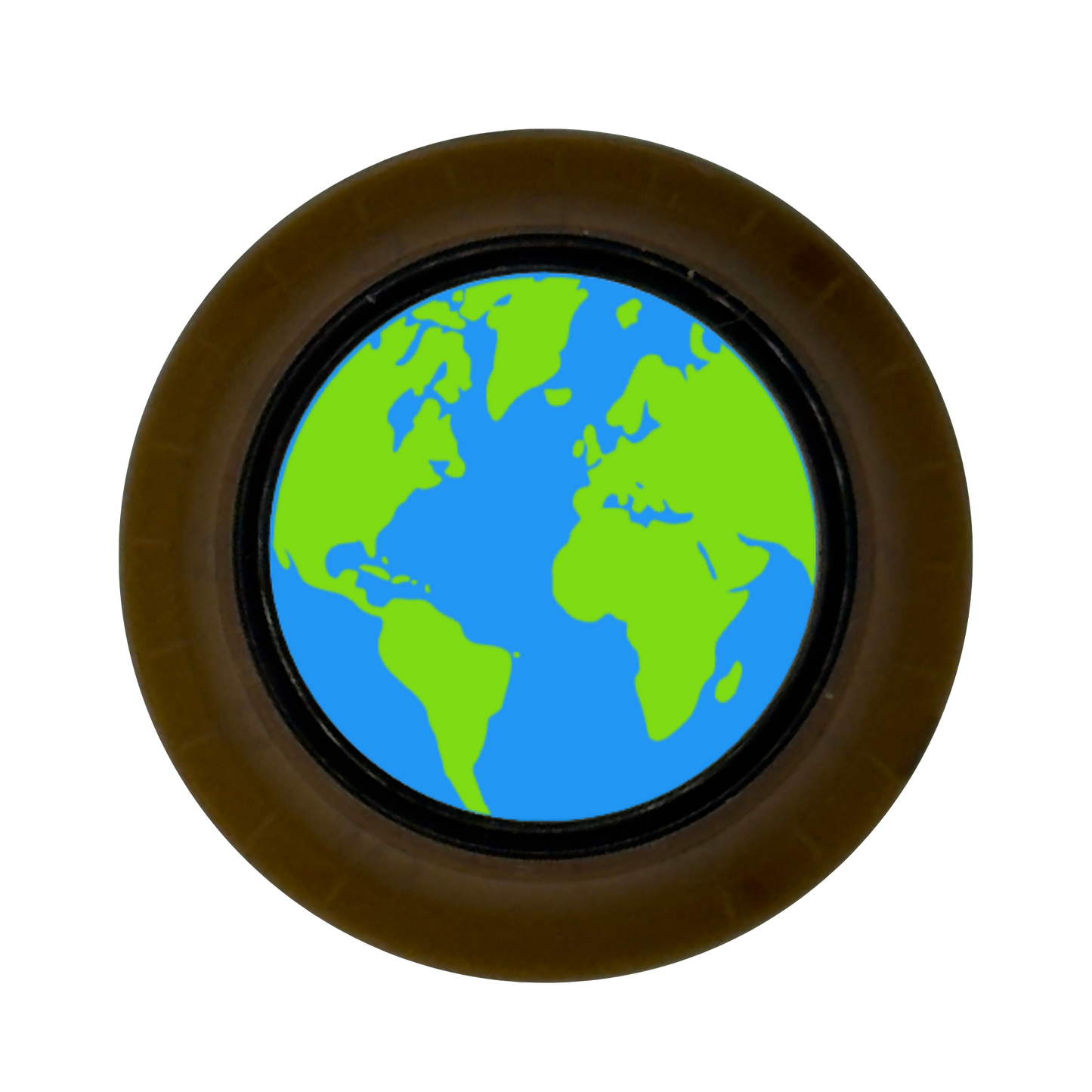 Custom Strums™ Earth Top Hat-Style Knob (Single)
