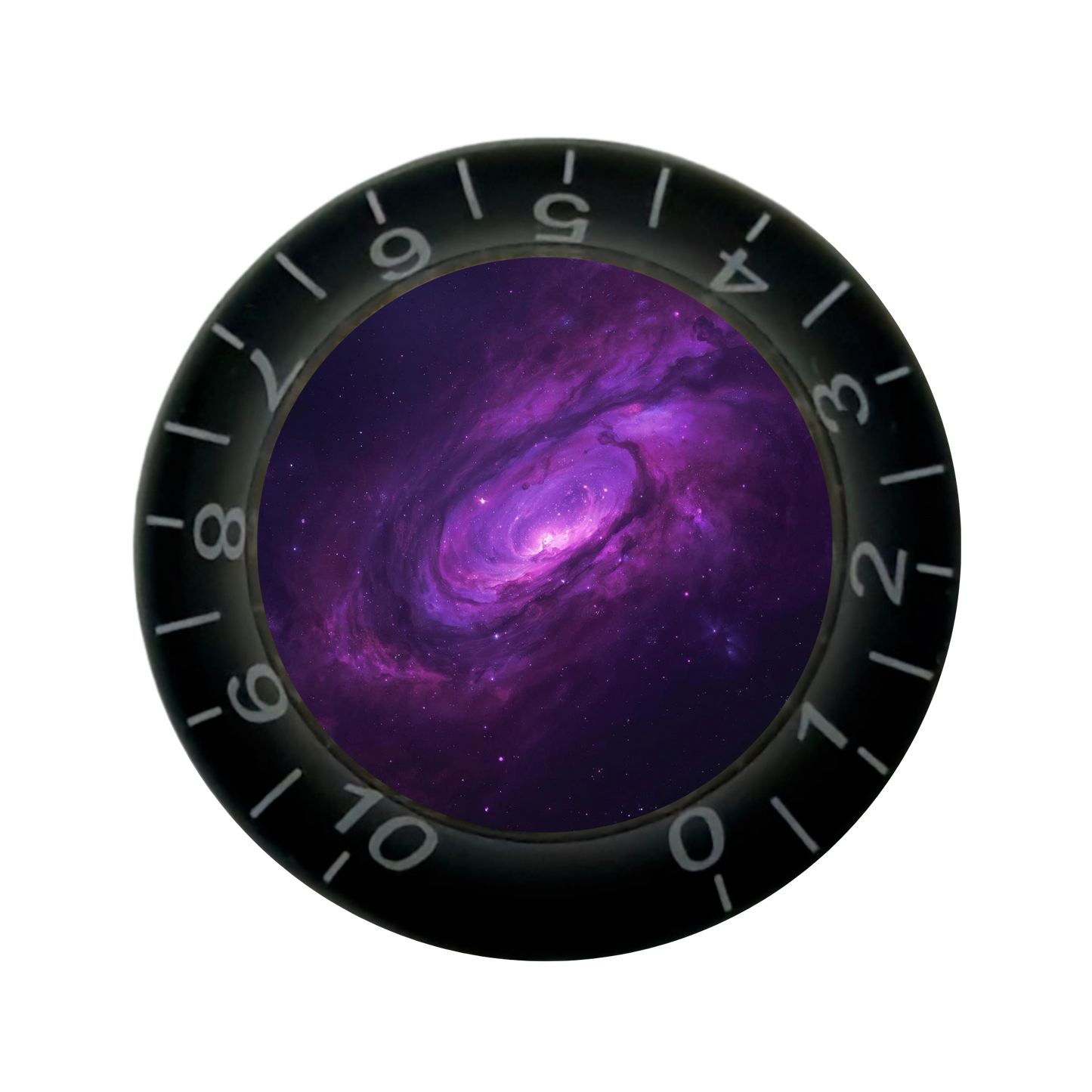 Custom Strums™ Purple Galaxy Bell-Style Knob (Single)
