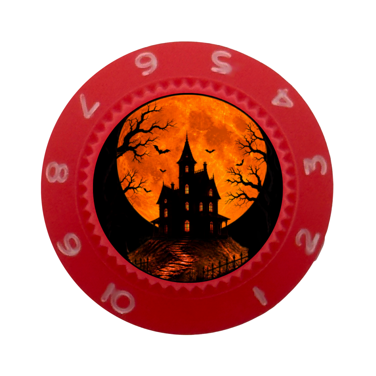 Custom Strums® Haunted Moon Strat-Style Knob (Single)