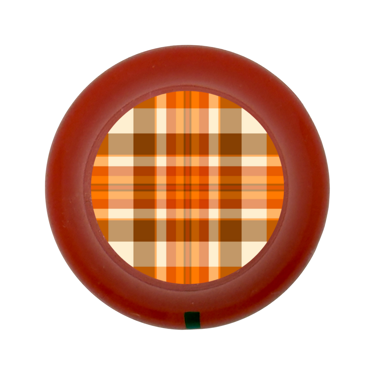 Custom Strums® Fall Plaid Bell-Style Knob Imperial (Single)