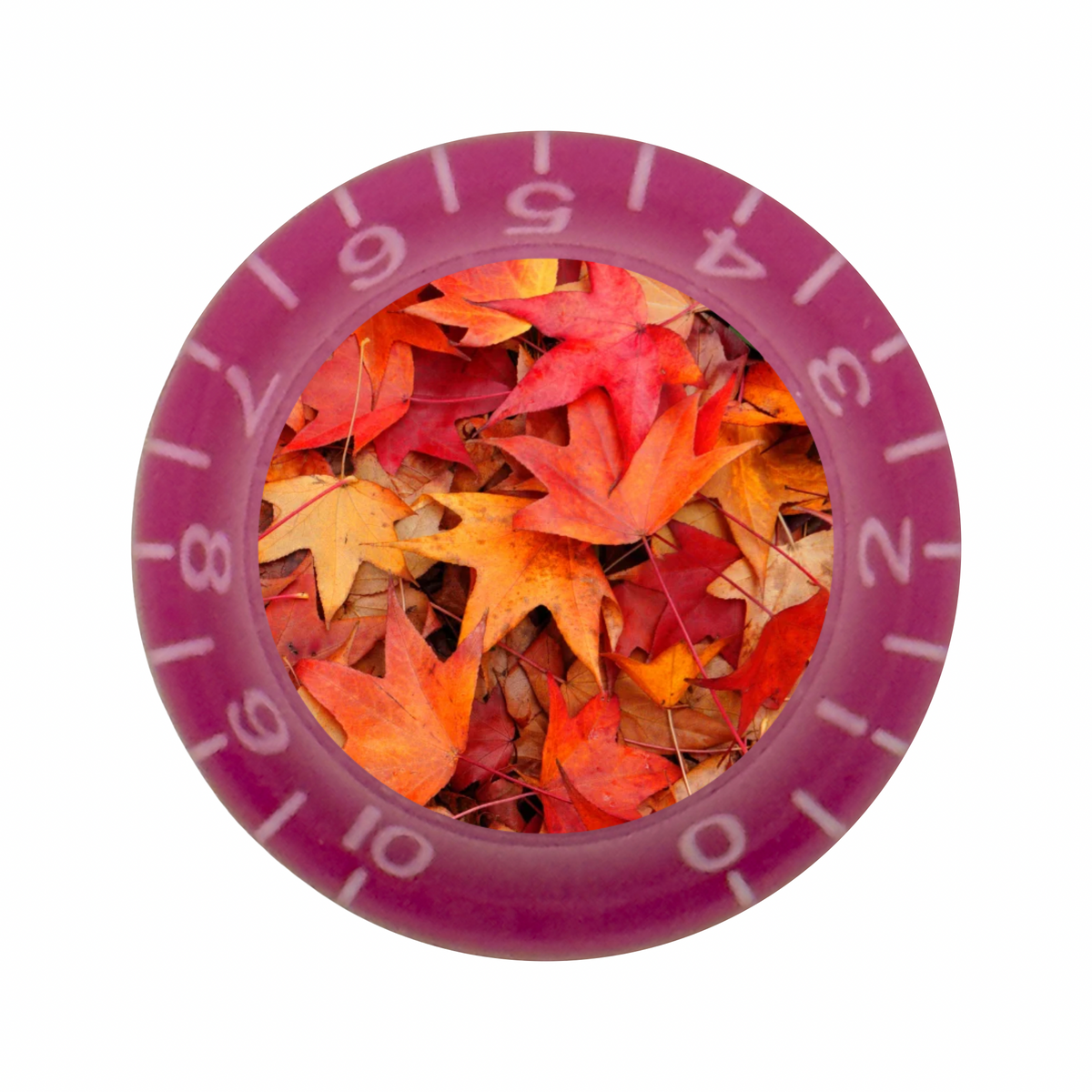 Custom Strums® Autumn Leaves Bell-Style Knob Metric (Single)