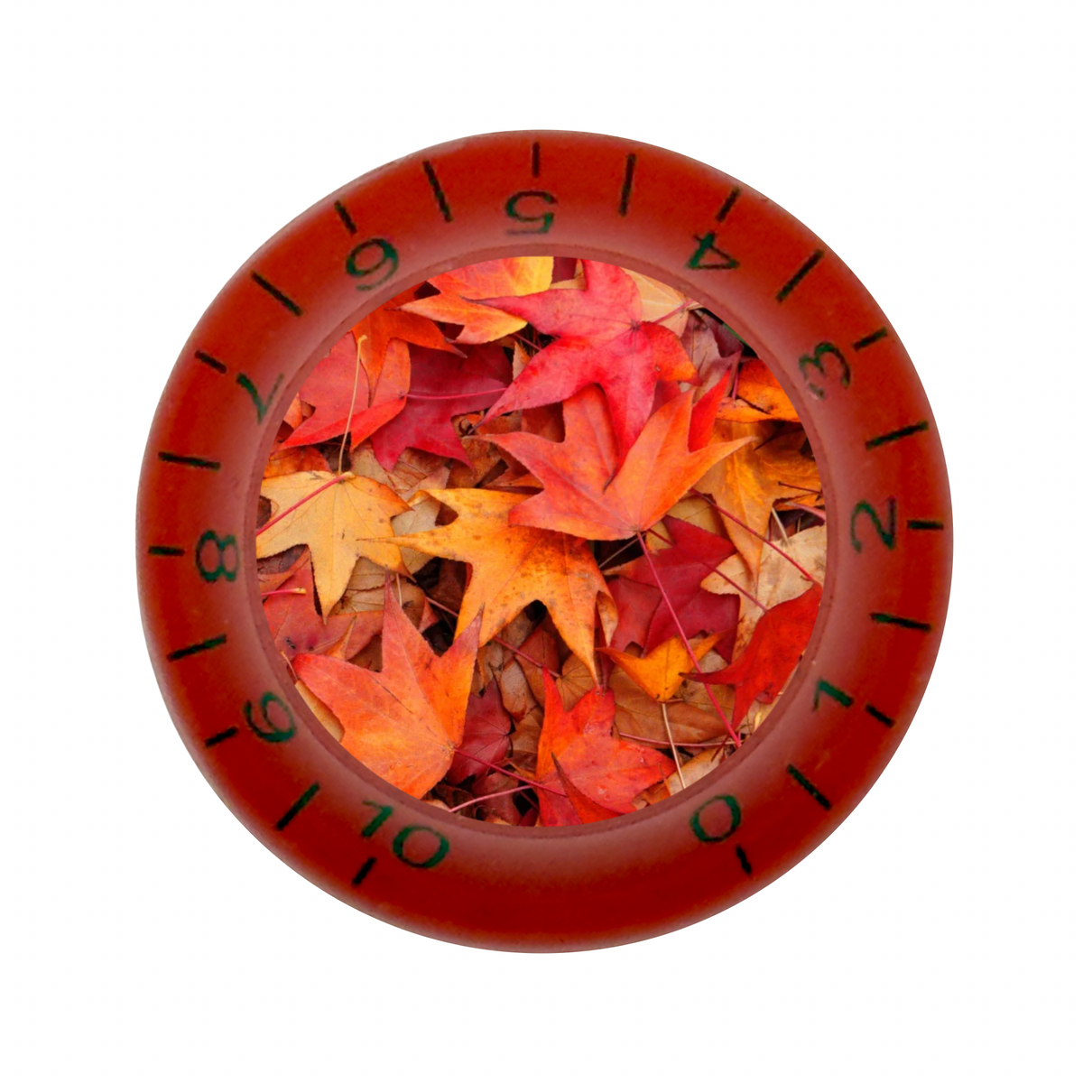 Custom Strums® Autumn Leaves Bell-Style Knob Metric (Single)