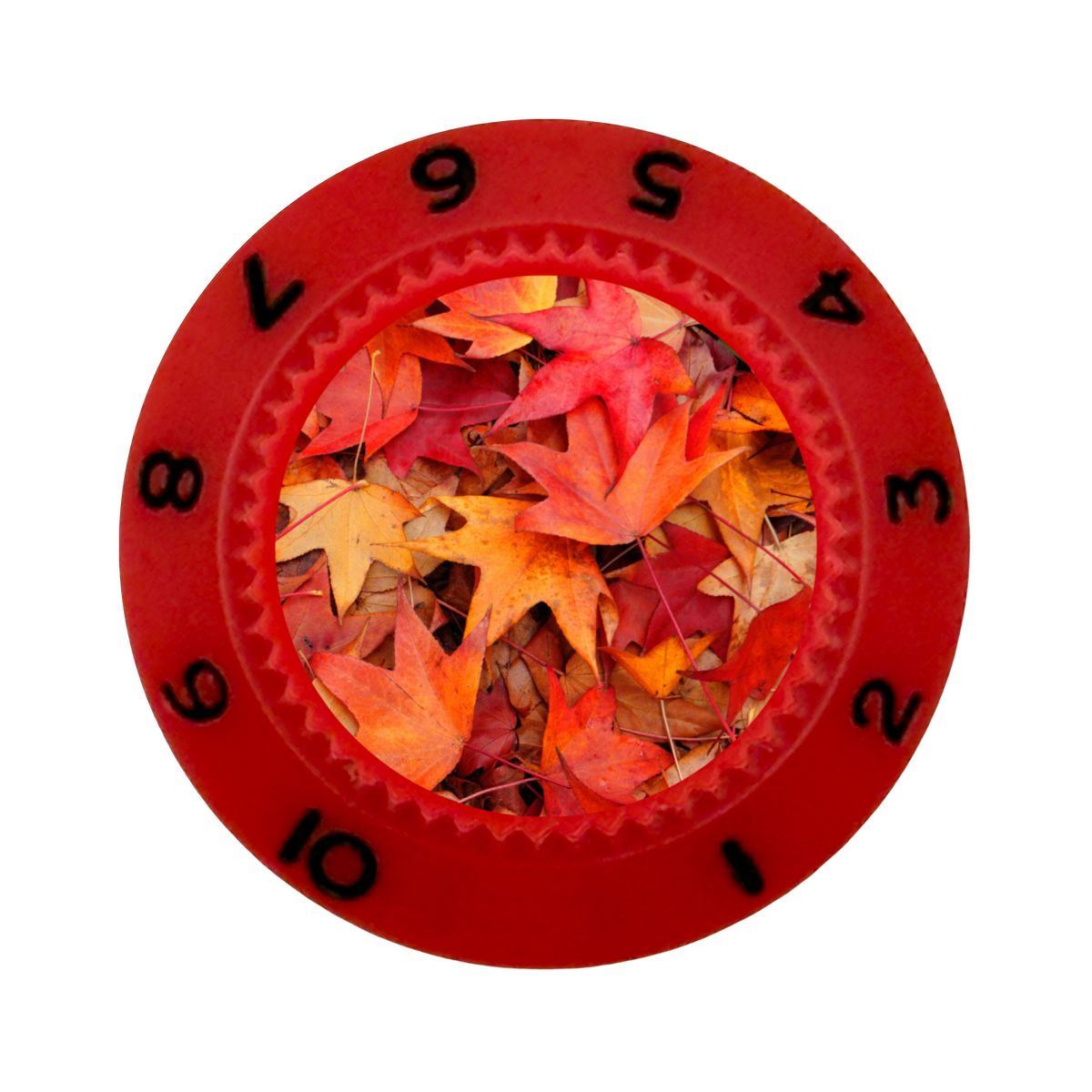Custom Strums® Autumn Leaves Strat-Style Knob (Single)