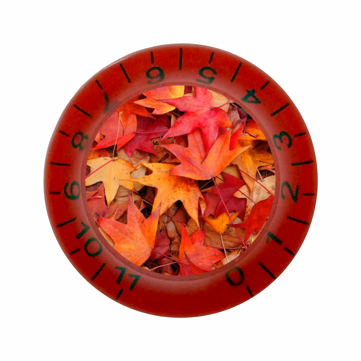 Custom Strums® Autumn Leaves Bell-Style Knob Metric (Single)