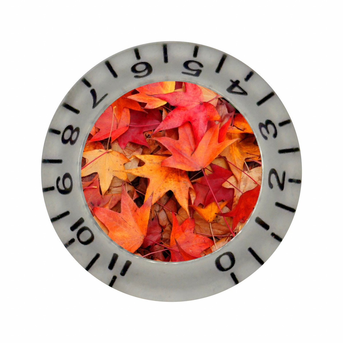 Custom Strums® Autumn Leaves Bell-Style Knob Metric (Single)