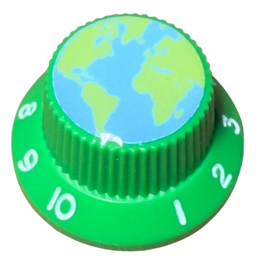 Custom Strums™ Earth Strat-Style Knob (Single)