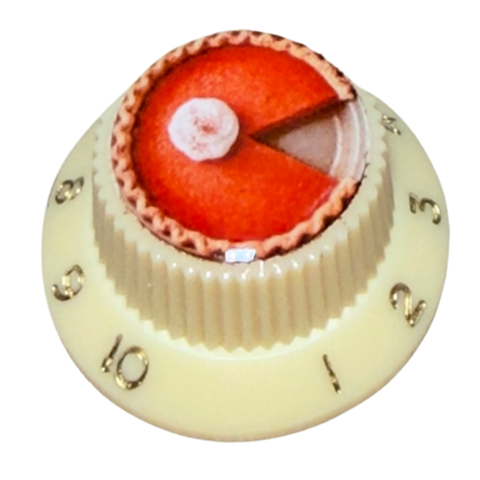 Custom Strums® Pumpkin Pie Strat-Style Knob (Single)