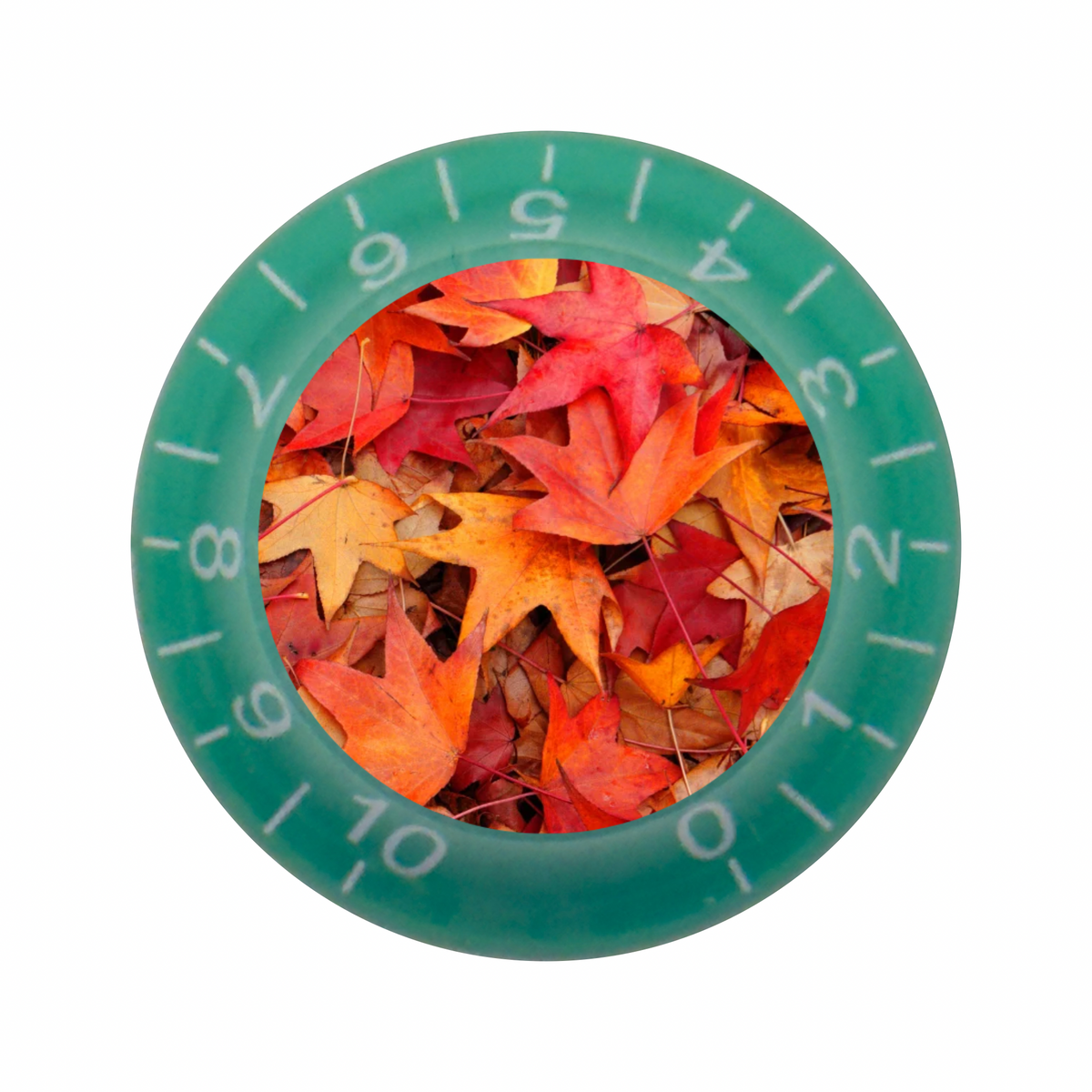 Custom Strums® Autumn Leaves Bell-Style Knob Metric (Single)
