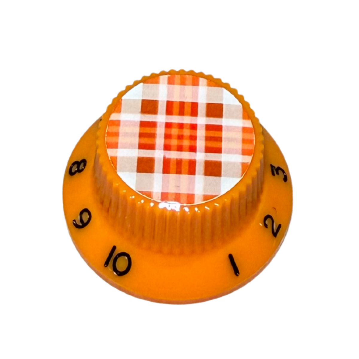 Custom Strums® Fall Plaid Strat-Style Knob (Single)