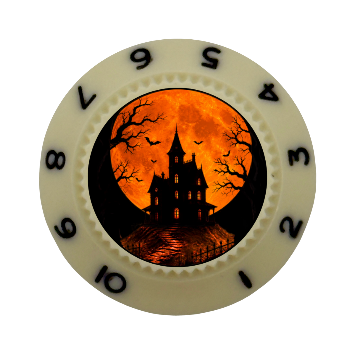 Custom Strums® Haunted Moon Strat-Style Knob (Single)