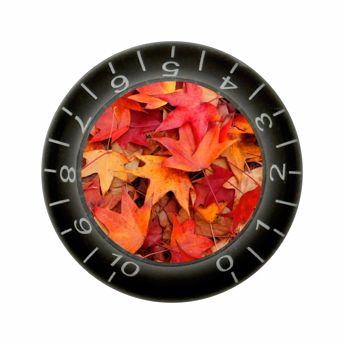 Custom Strums® Autumn Leaves Bell-Style Knob Metric (Single)