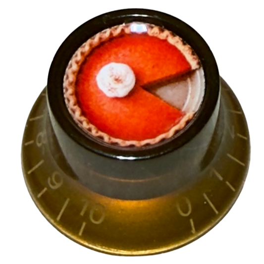 Custom Strums® Pumpkin Pie Top Hat-Style Knob Imperial (Single)
