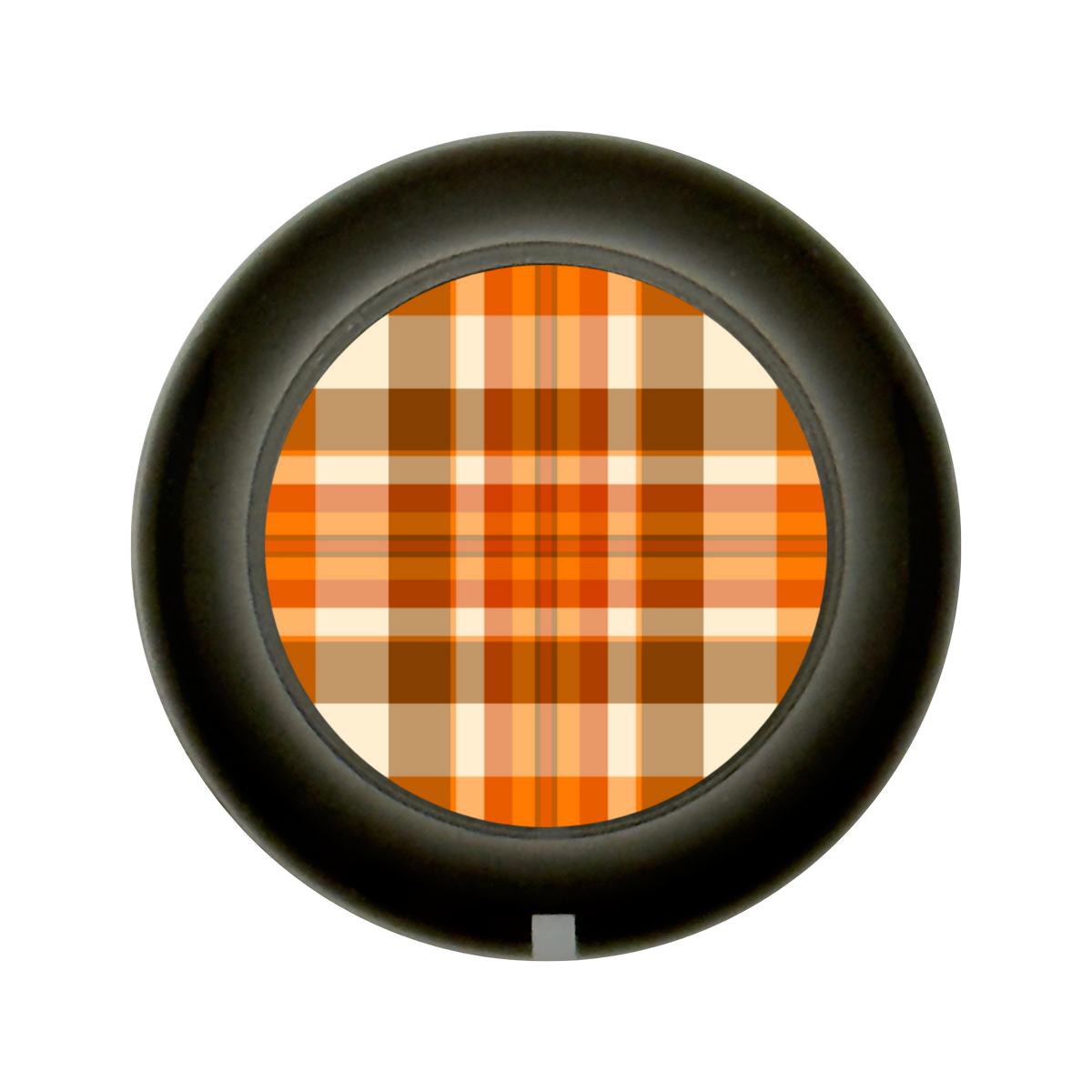 Custom Strums® Fall Plaid Bell-Style Knob Imperial (Single)