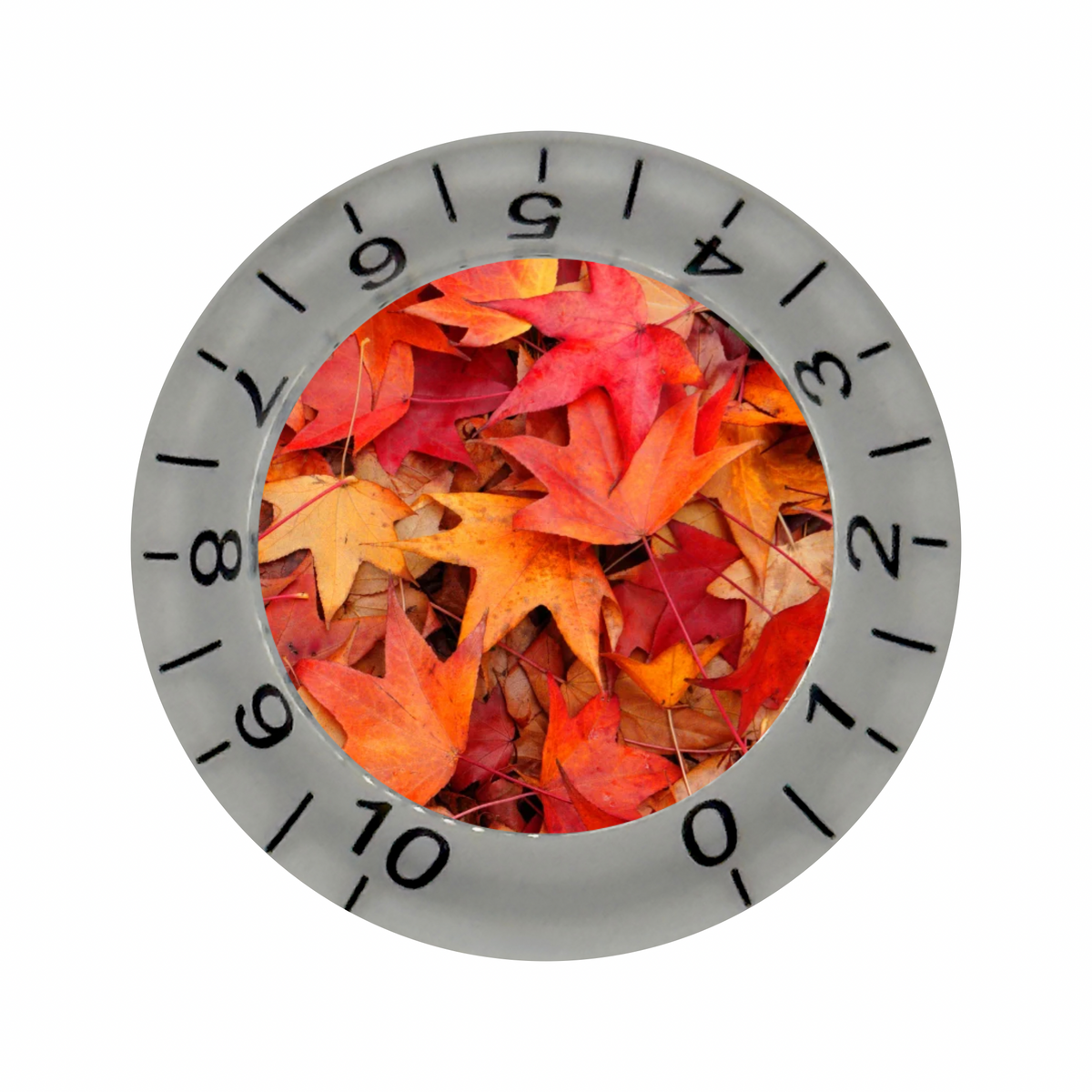Custom Strums® Autumn Leaves Bell-Style Knob Metric (Single)