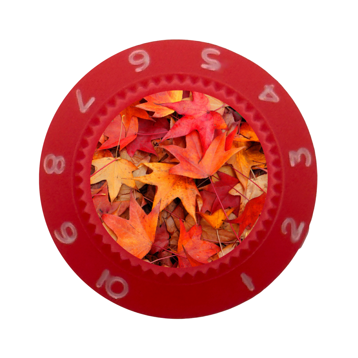 Custom Strums® Autumn Leaves Strat-Style Knob (Single)