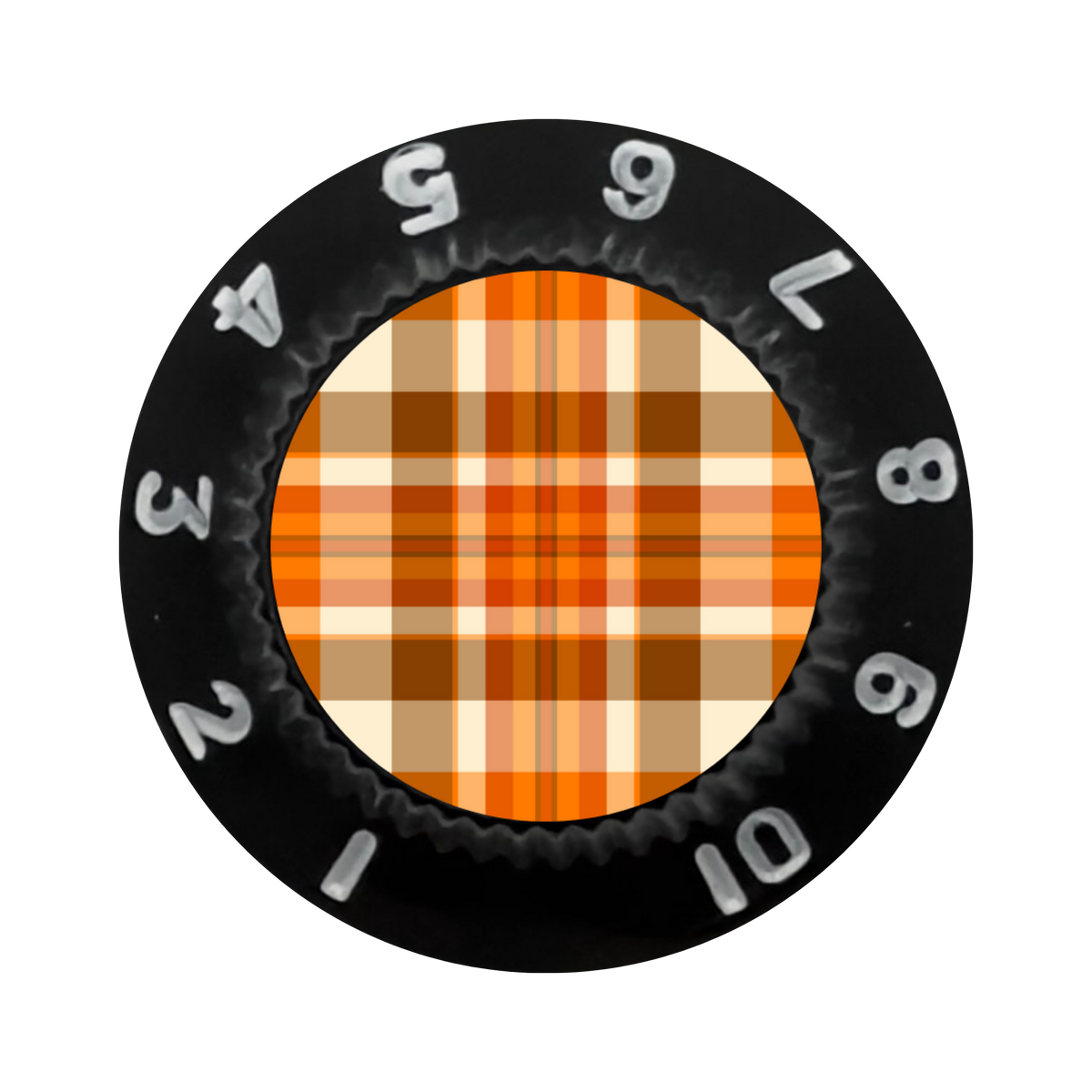 Custom Strums® Fall Plaid Strat-Style Knob (Single)