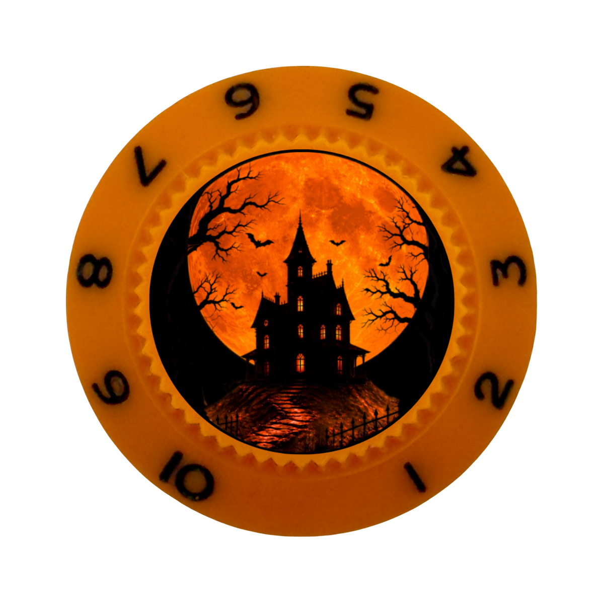 Custom Strums® Haunted Moon Strat-Style Knob (Single)