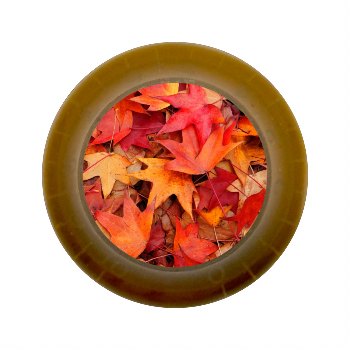 Custom Strums® Autumn Leaves Bell-Style Knob Metric (Single)