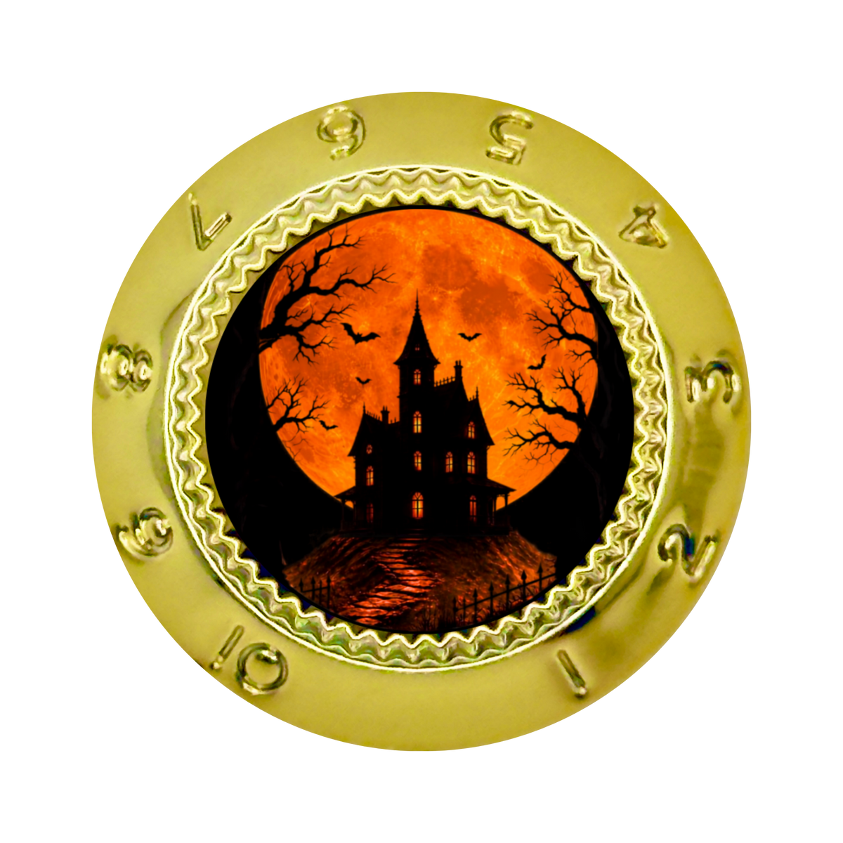 Custom Strums® Haunted Moon Strat-Style Knob (Single)