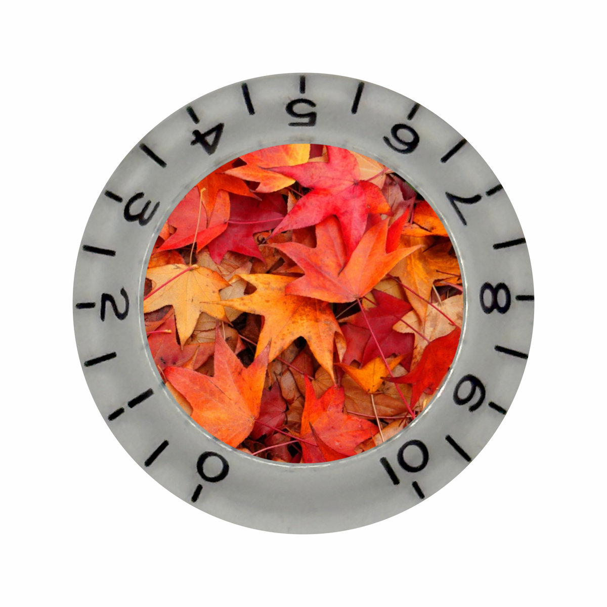 Custom Strums® Autumn Leaves Bell-Style Knob Metric (Single)