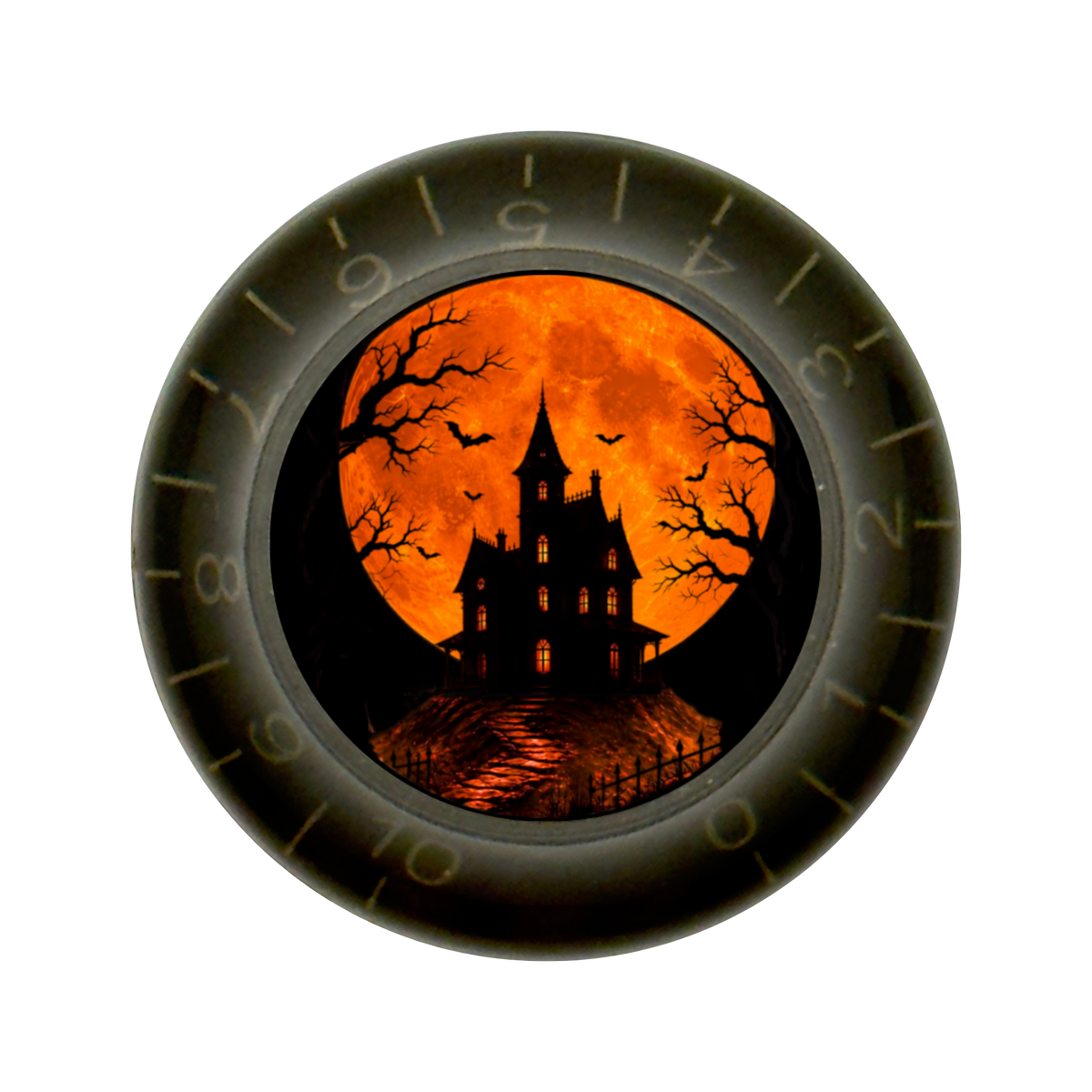 Custom Strums® Haunted Moon Bell-Style Knob Imperial (Single)