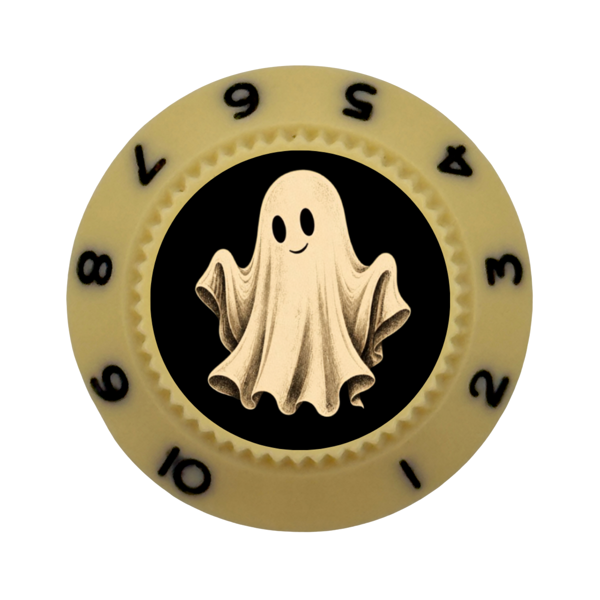 Custom Strums® Vintage Ghost Strat-Style Knob (Single)
