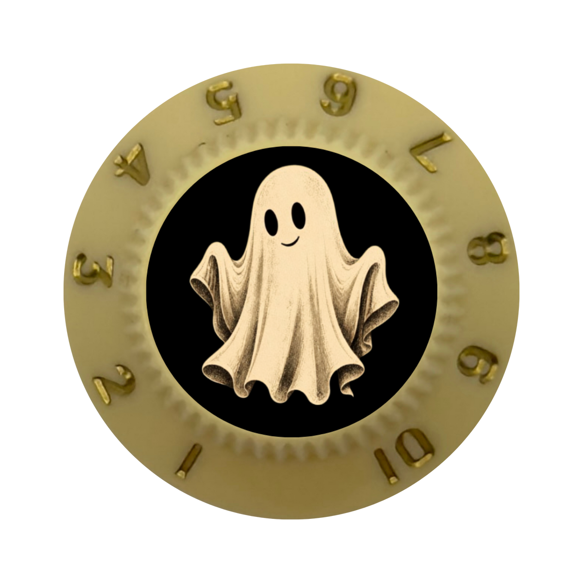 Custom Strums® Vintage Ghost Strat-Style Knob (Single)