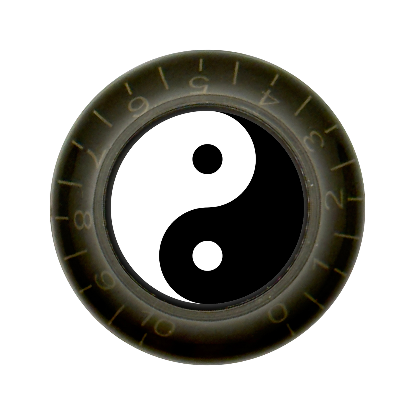 Custom Strums™ Yin and Yang Bell-Style Knob (Single)