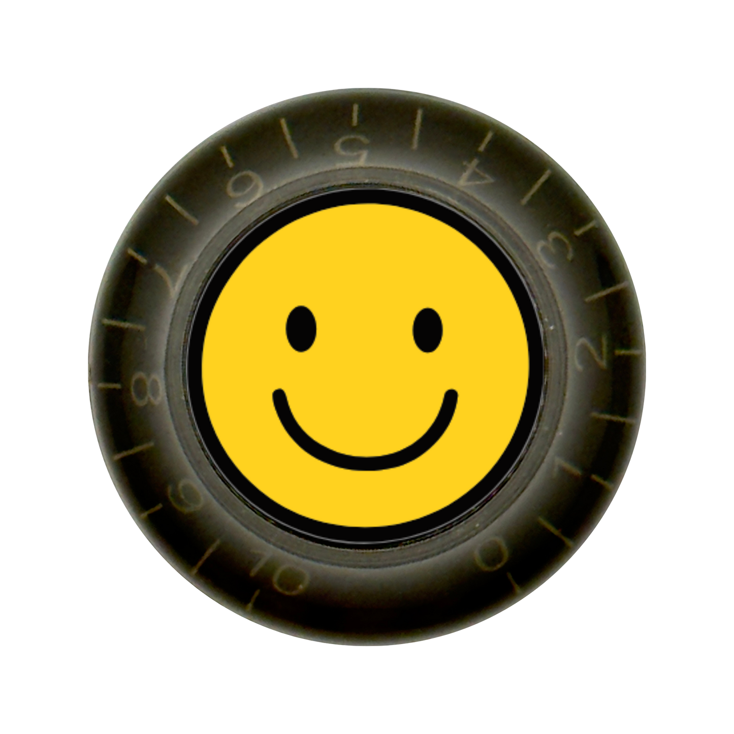 Custom Strums™ Smiley Face Bell-Style Knob (Single)