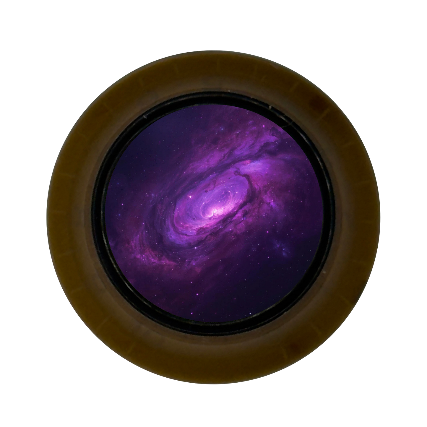 Custom Strums™ Purple Galaxy Top Hat-Style Knob (Single)