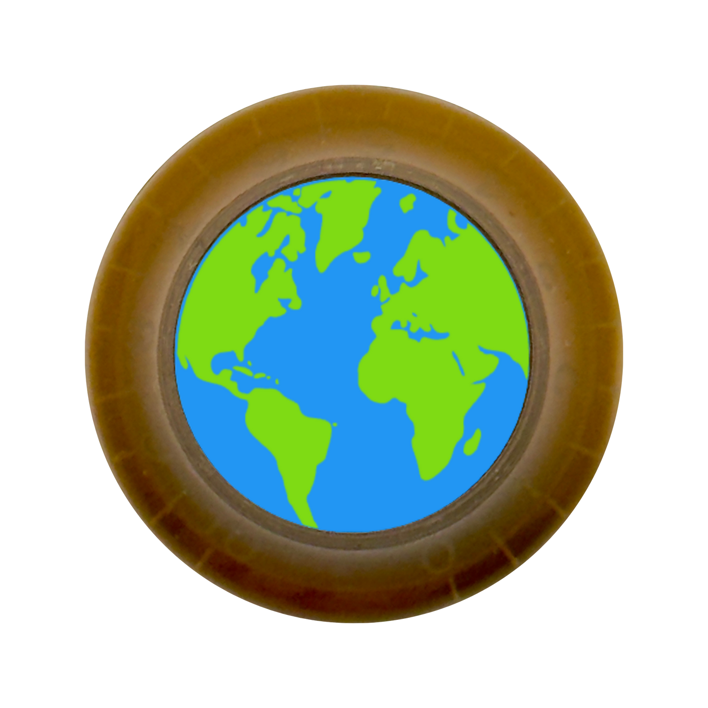 Custom Strums™ Earth Bell-Style Knob (Single)