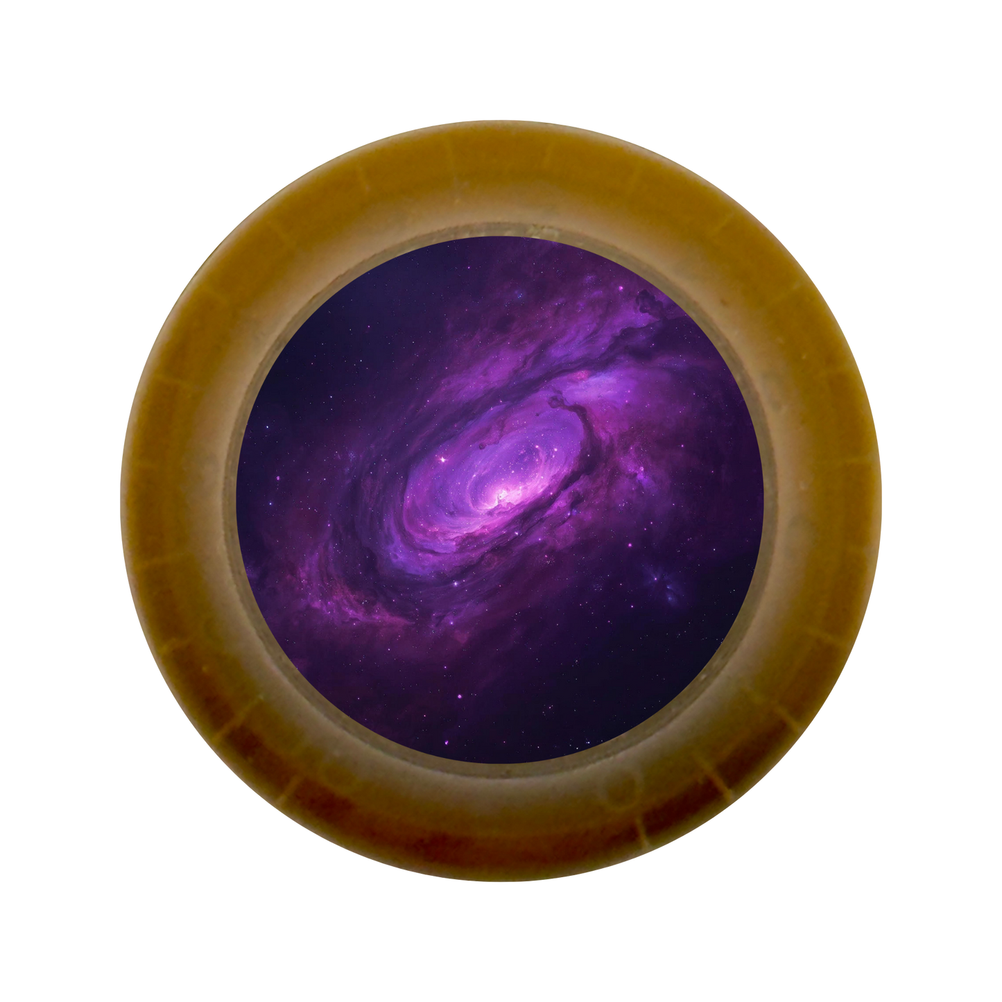Custom Strums™ Purple Galaxy Bell-Style Knob (Single)