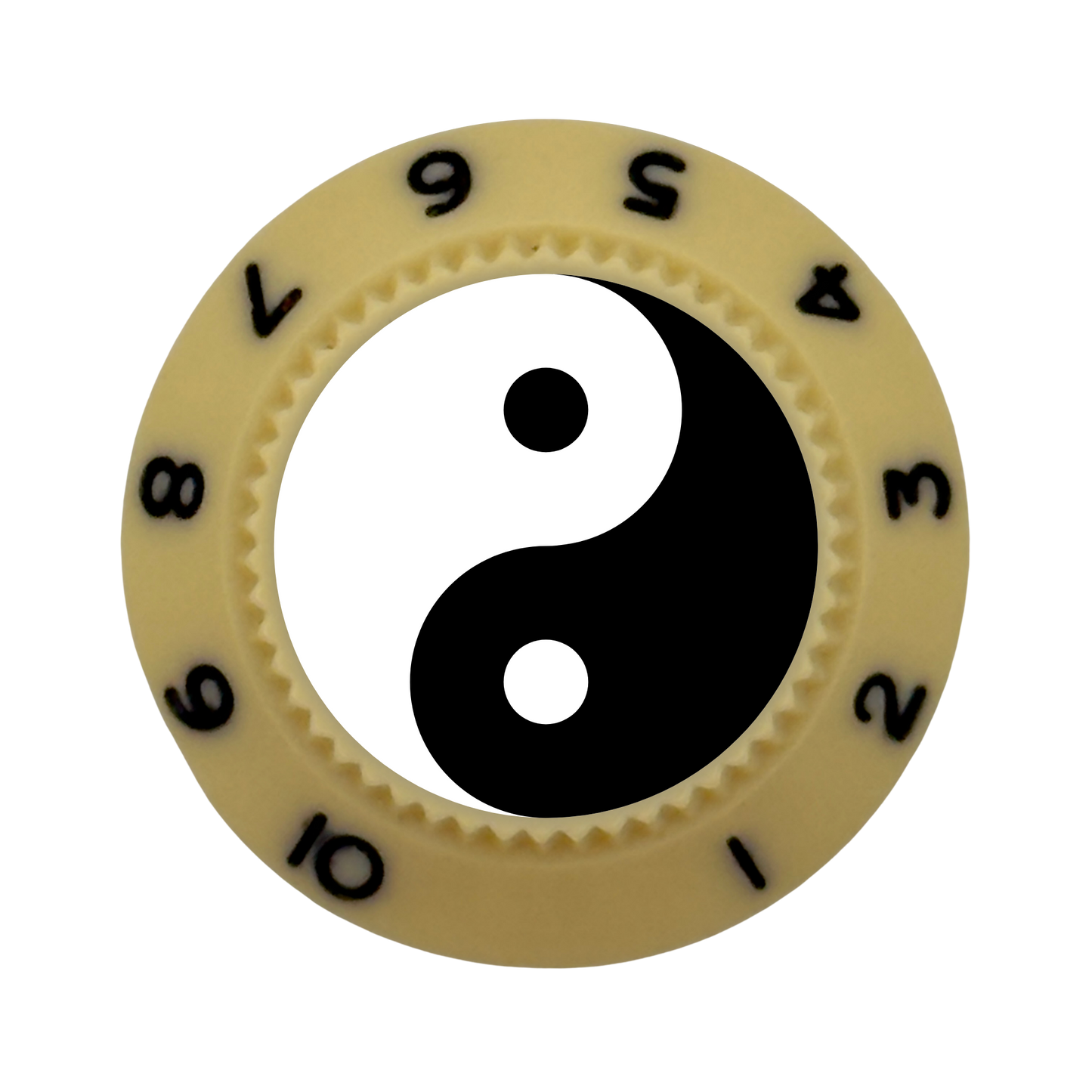 Custom Strums™ Yin and Yang Strat-Style Knob (Single)