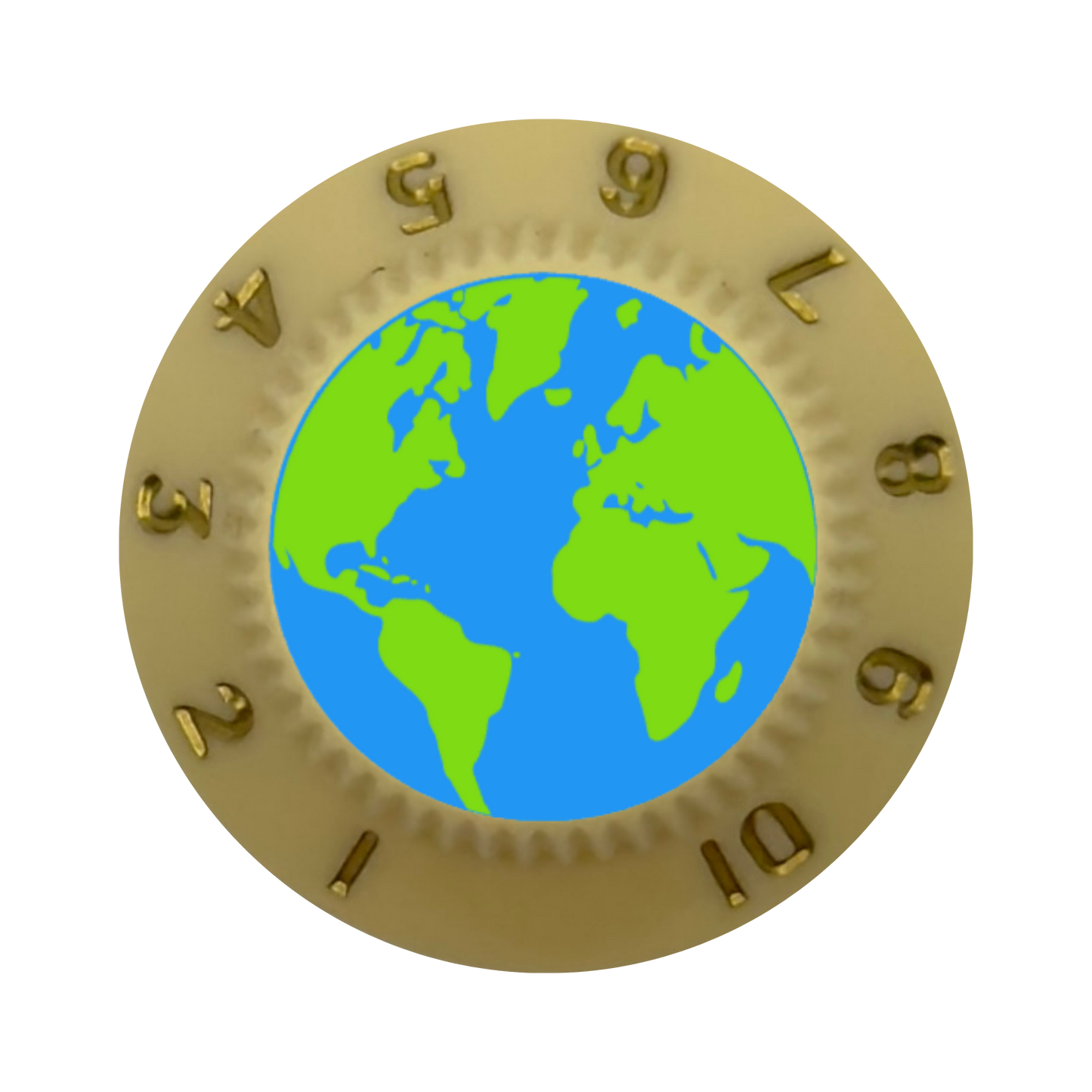 Custom Strums™ Earth Strat-Style Knob (Single)