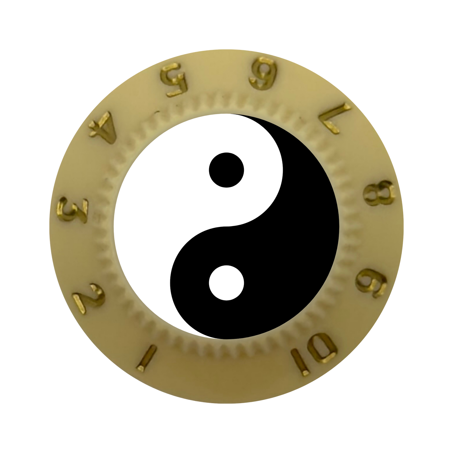 Custom Strums™ Yin and Yang Strat-Style Knob (Single)