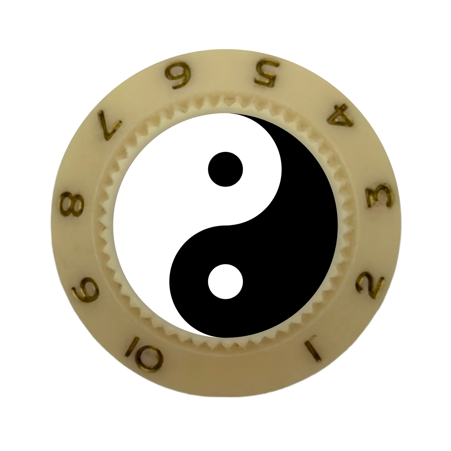 Custom Strums™ Yin and Yang Strat-Style Knob (Single)