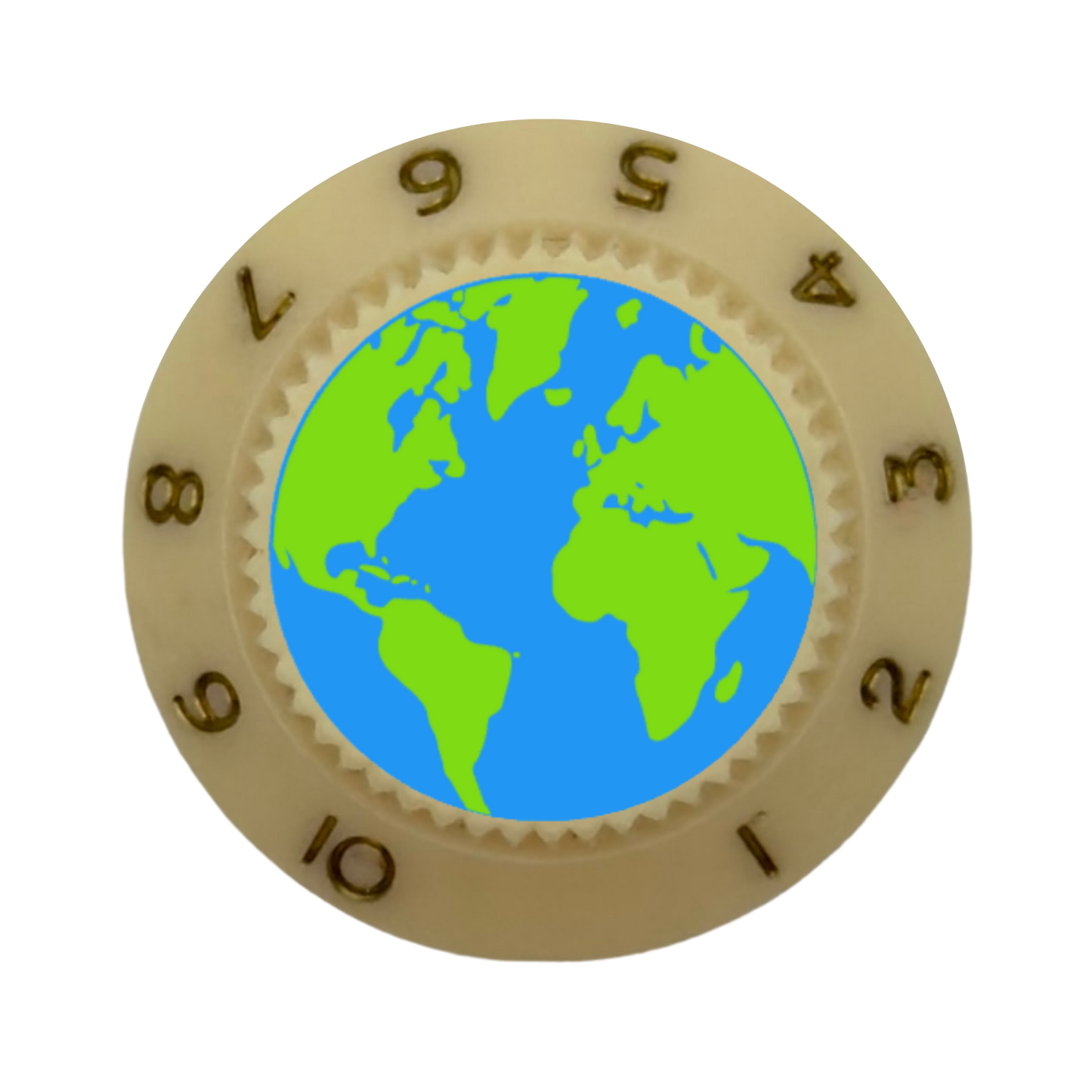 Custom Strums™ Earth Strat-Style Knob (Single)