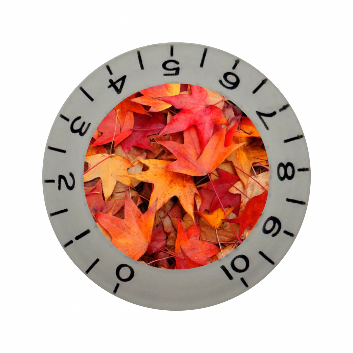 Custom Strums® Autumn Leaves Bell-Style Knob Metric (Single)