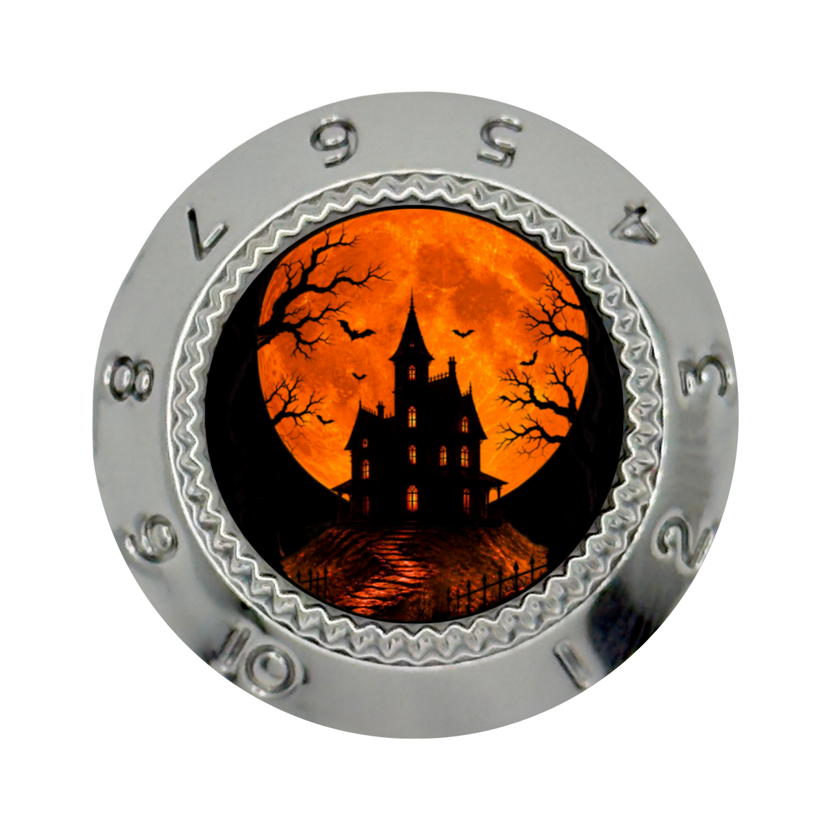 Custom Strums® Haunted Moon Strat-Style Knob (Single)