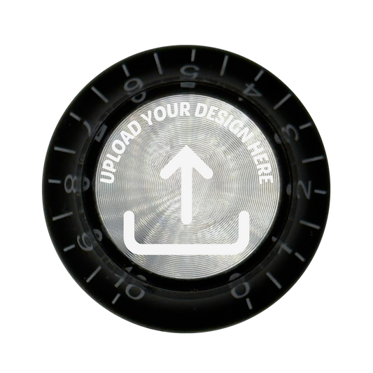 Personalized Top Hat-Style Knob (Single)