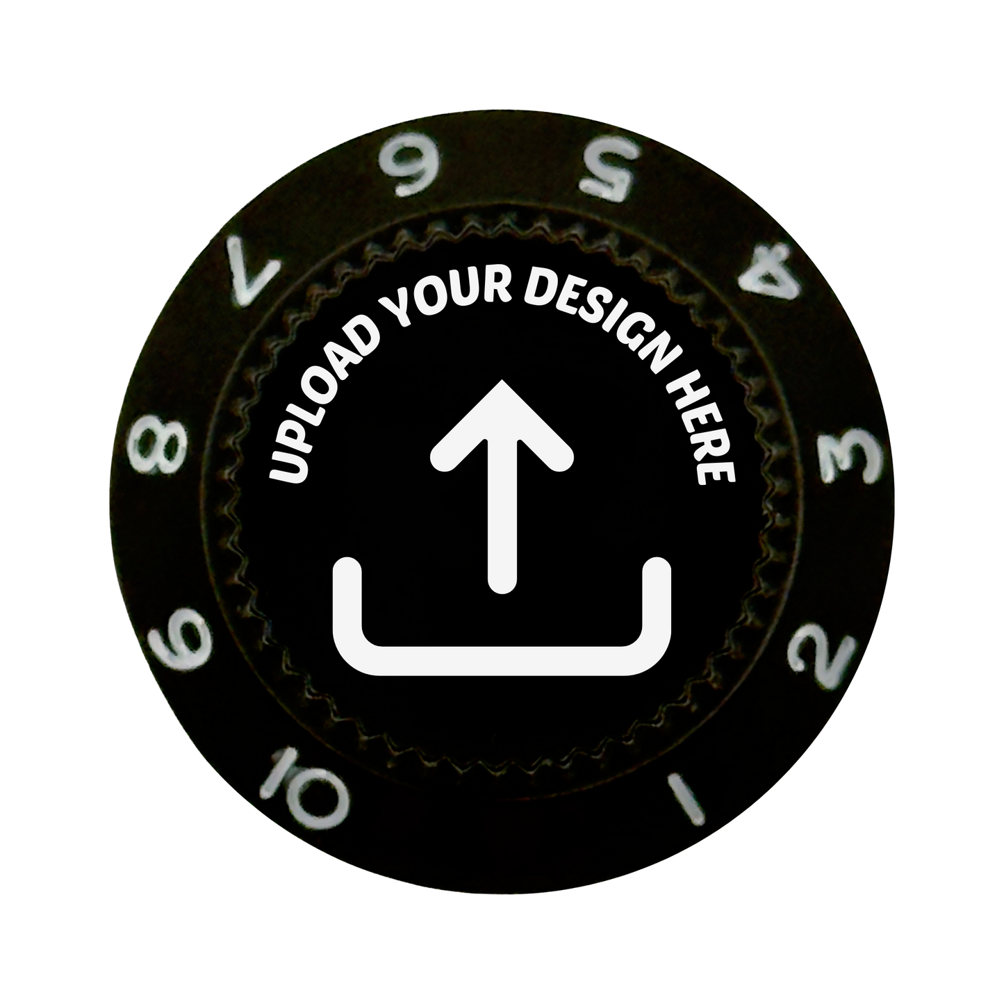 Personalized Strat-Style Knob (Single)
