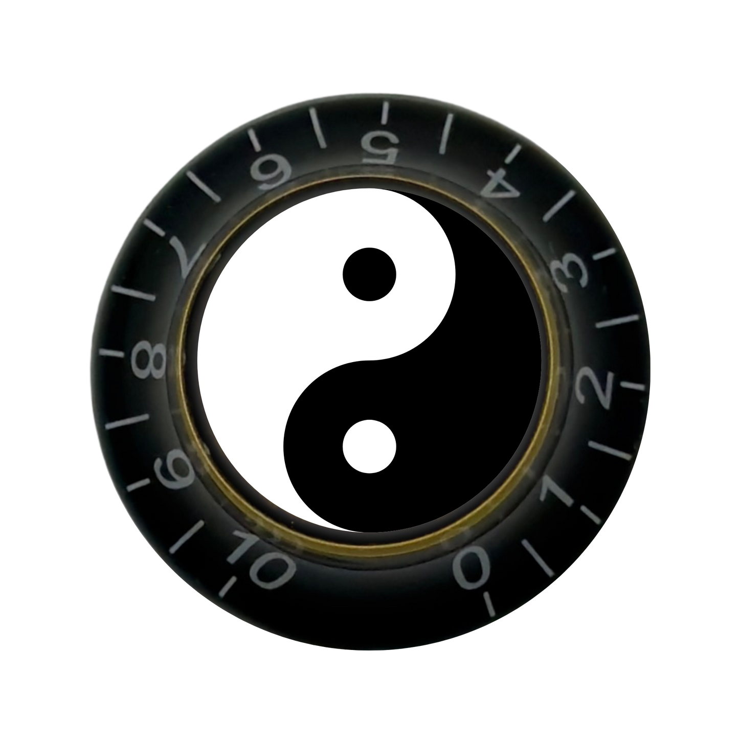Custom Strums™ Yin and Yang Bell-Style Knob (Single)