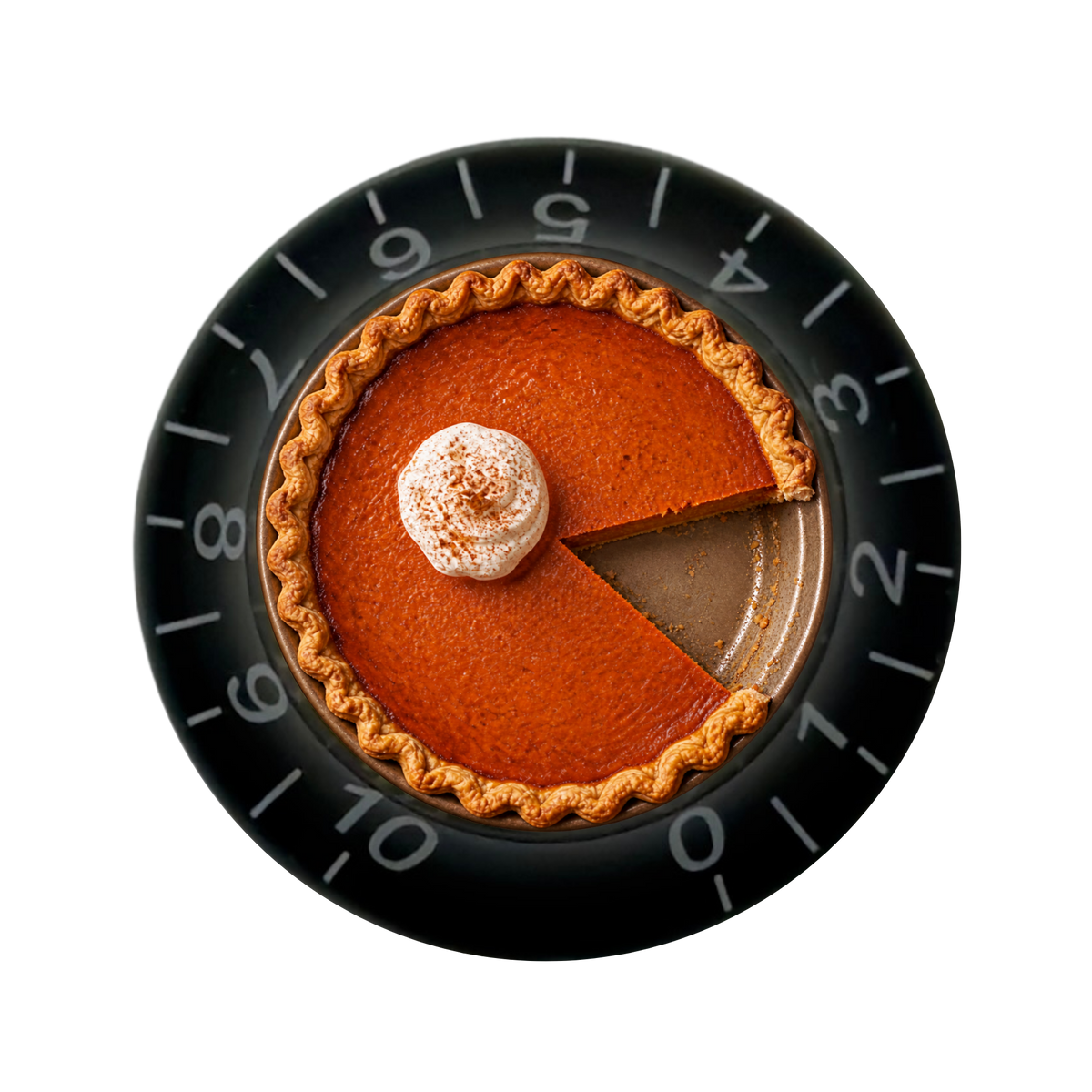 Custom Strums® Pumpkin Pie Bell-Style Knob Imperial (Single)