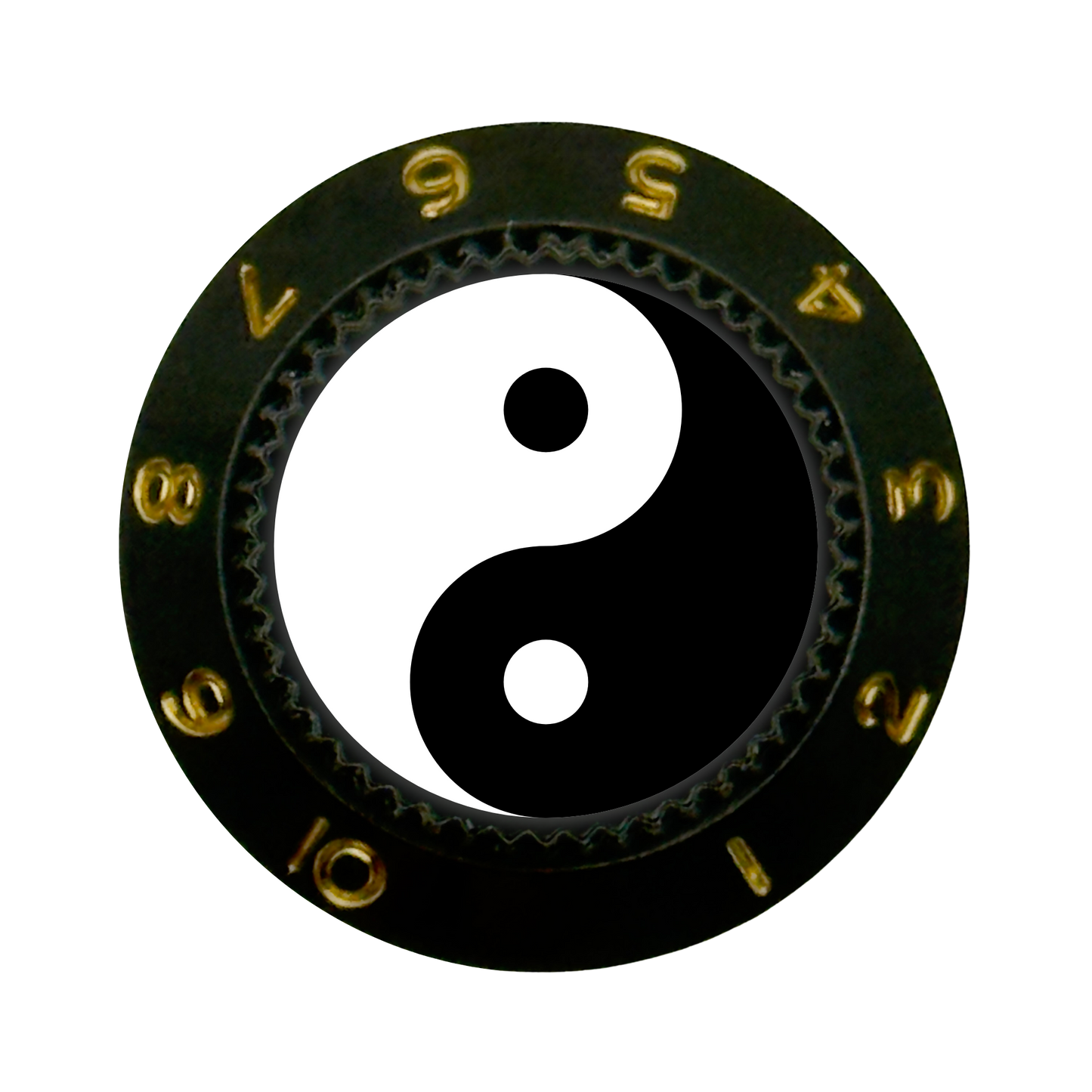 Custom Strums™ Yin and Yang Strat-Style Knob (Single)