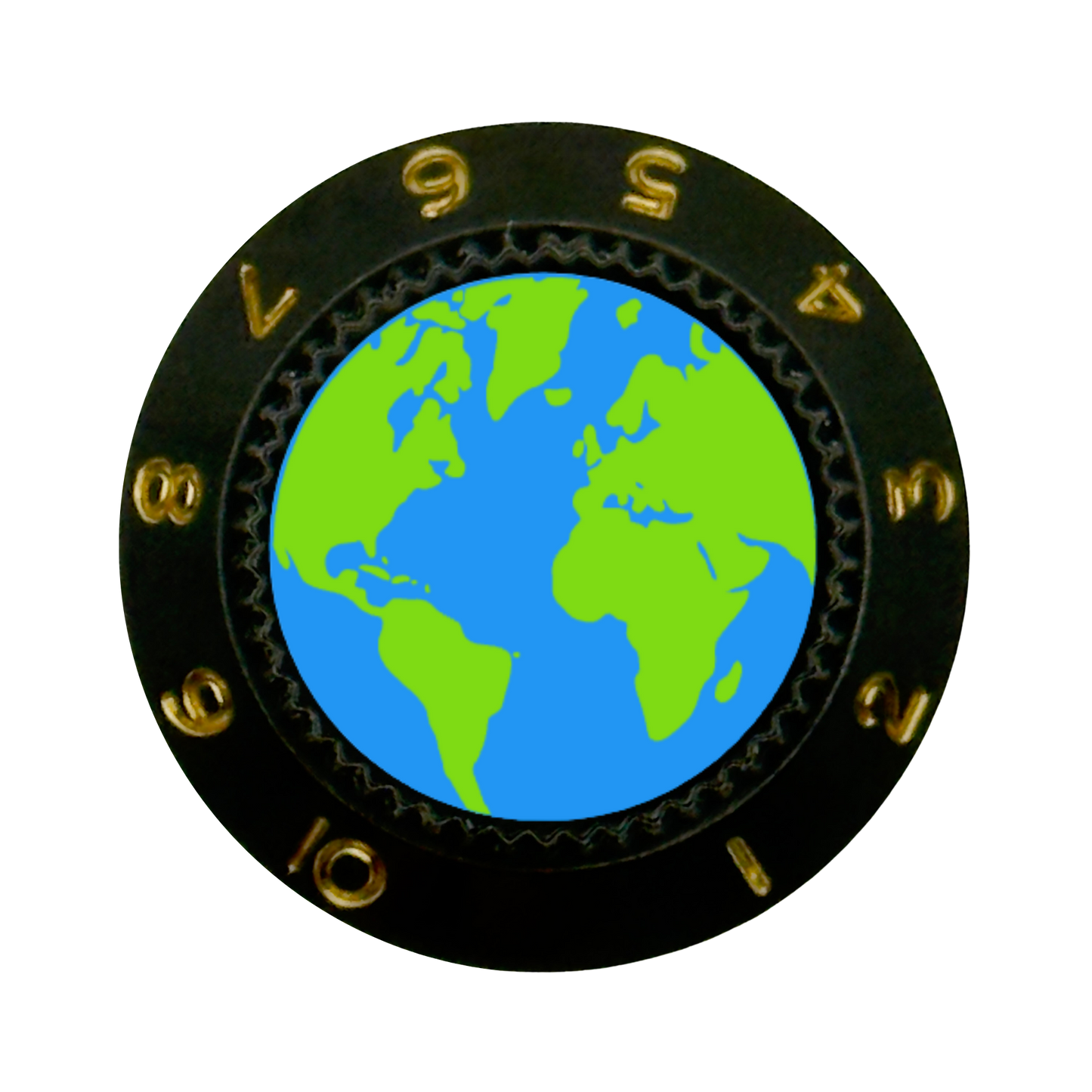 Custom Strums™ Earth Strat-Style Knob (Single)