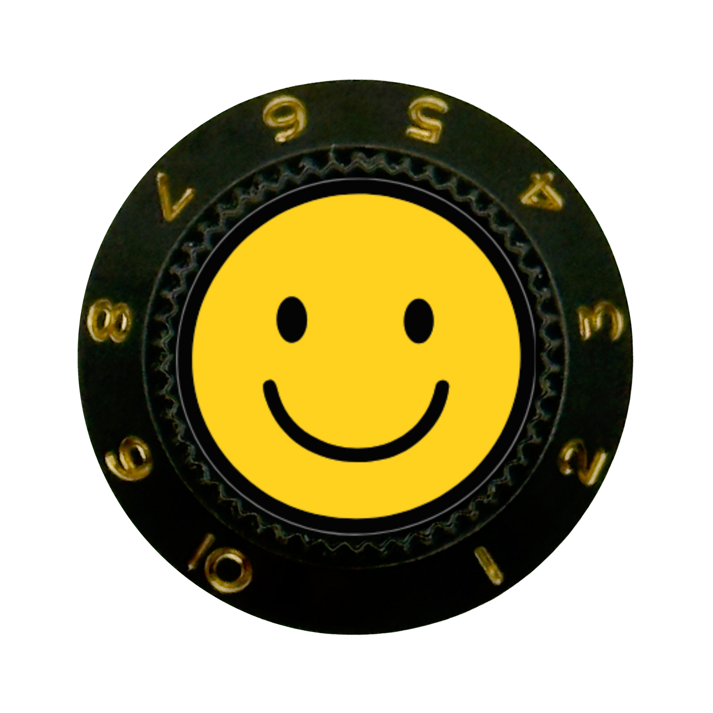 Custom Strums™ Smiley Face Strat-Style Knob (Single)