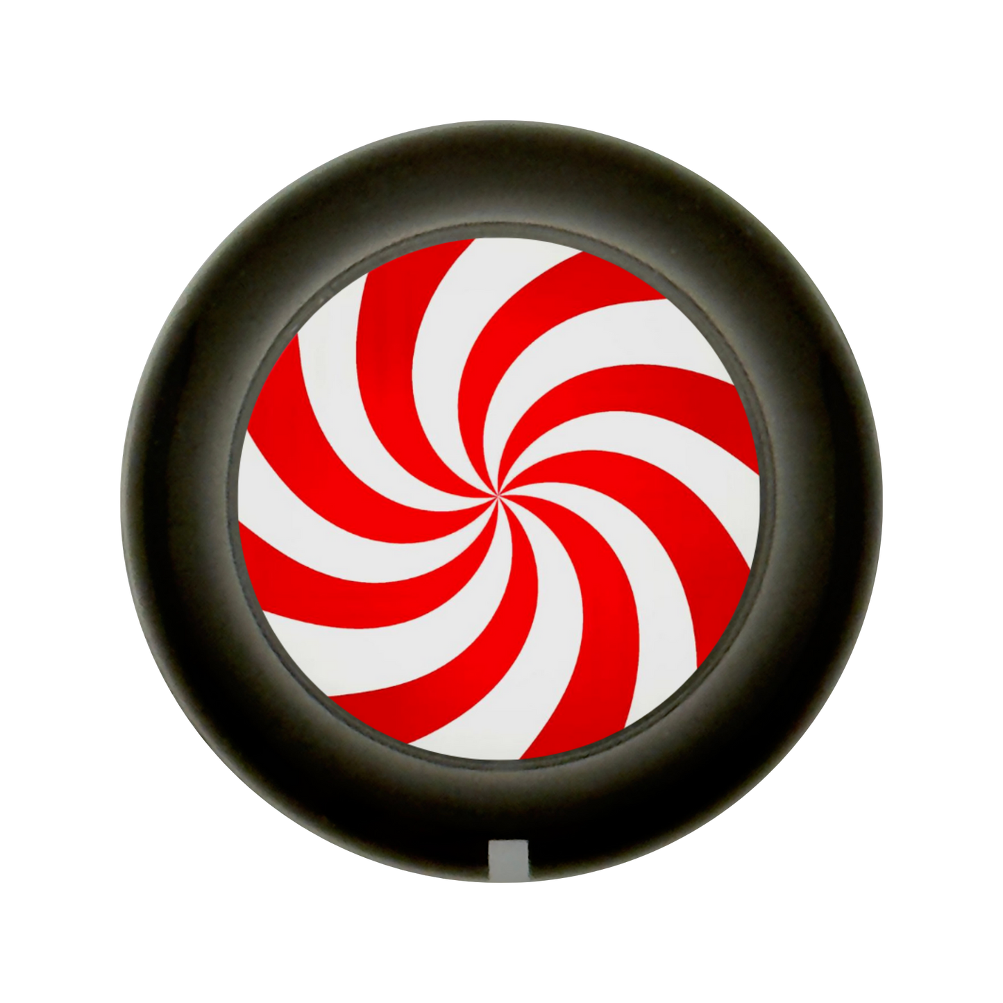 Custom Strums™ Peppermint Swirl Bell-Style Knob (Single)