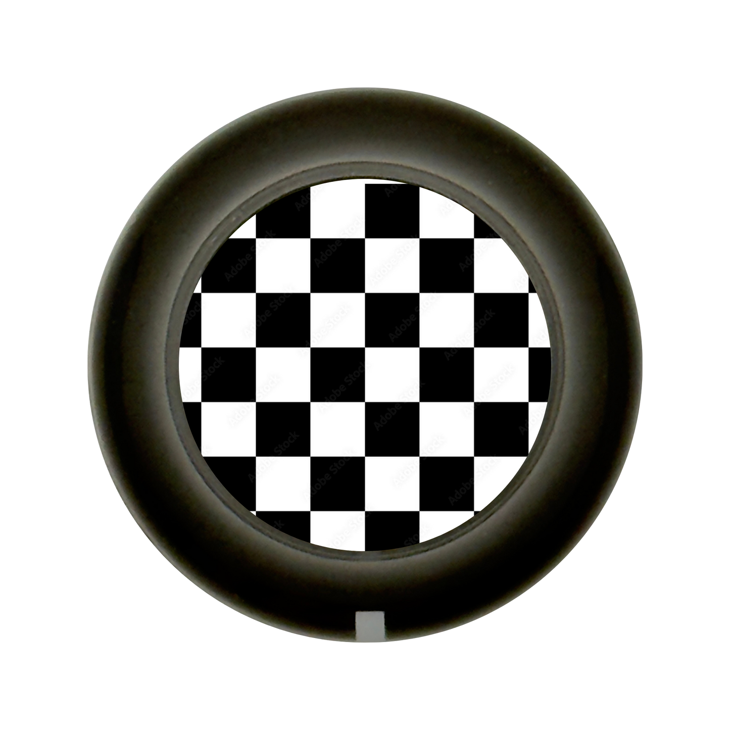 Custom Strums™ Checkerboard Bell-Style Knob (Single)