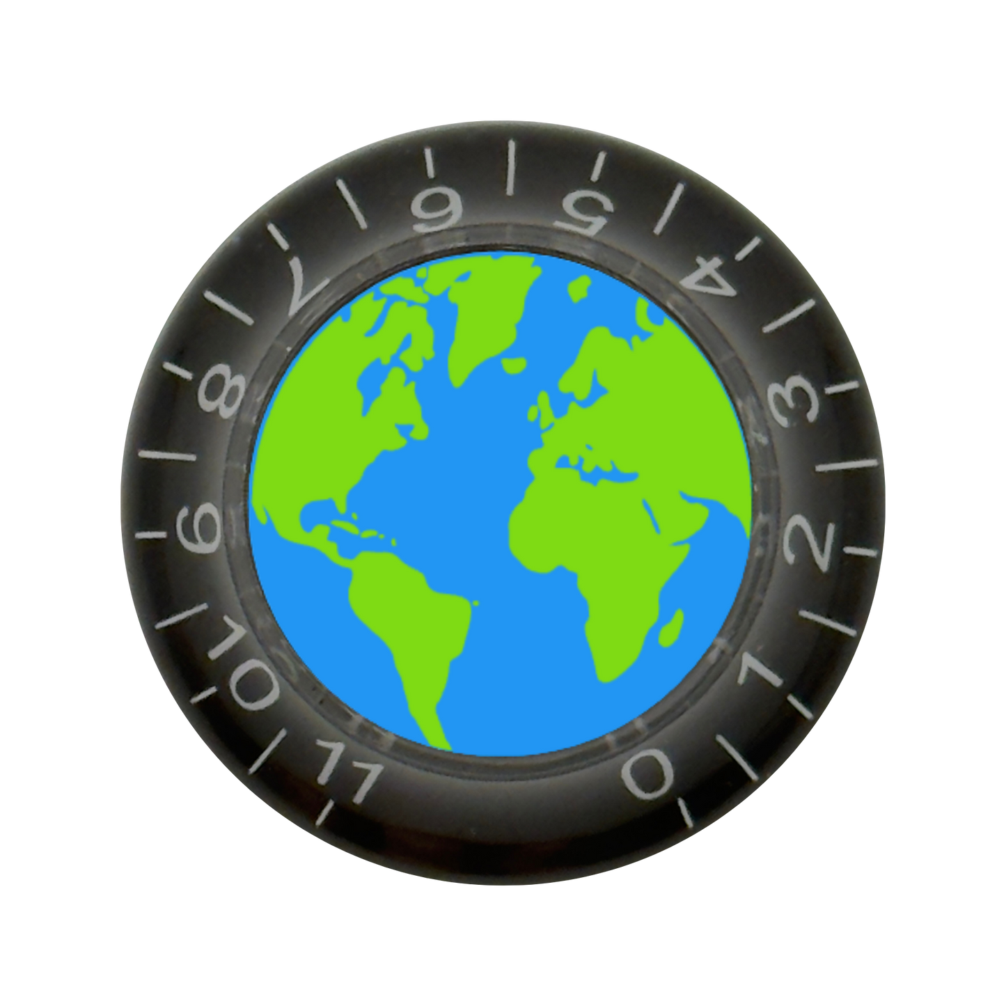 Custom Strums™ Earth Bell-Style Knob (Single)